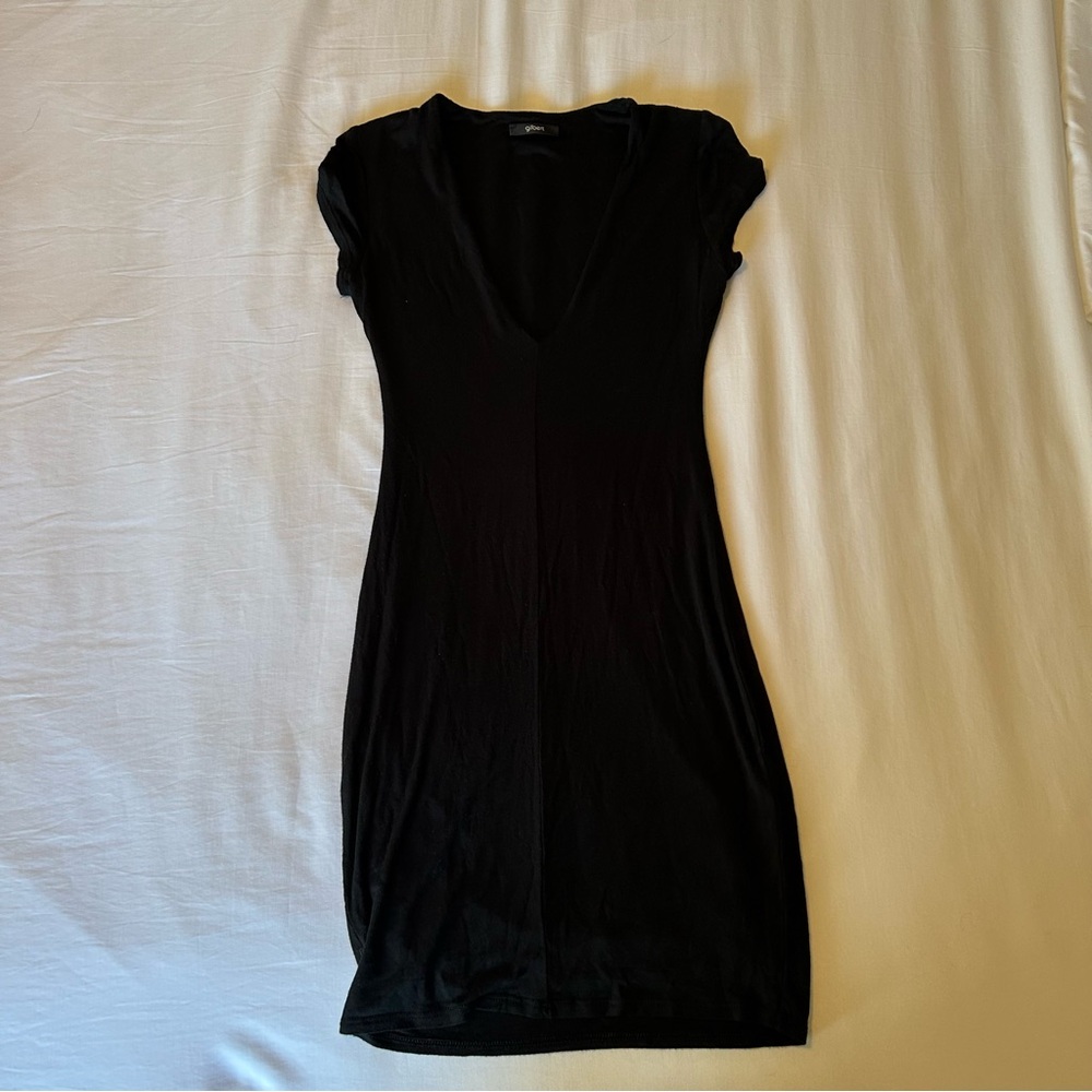 Black Gilbert mini dress